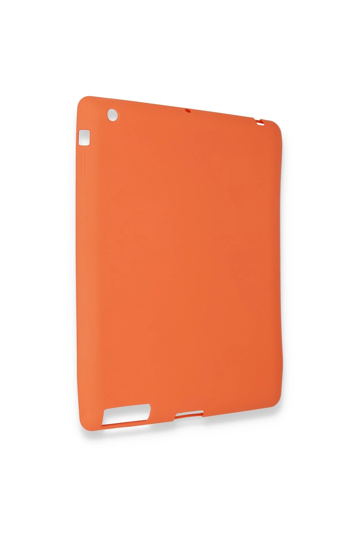 Newface iPad 4 9.7 Kılıf Evo Tablet Silikon - Turuncu