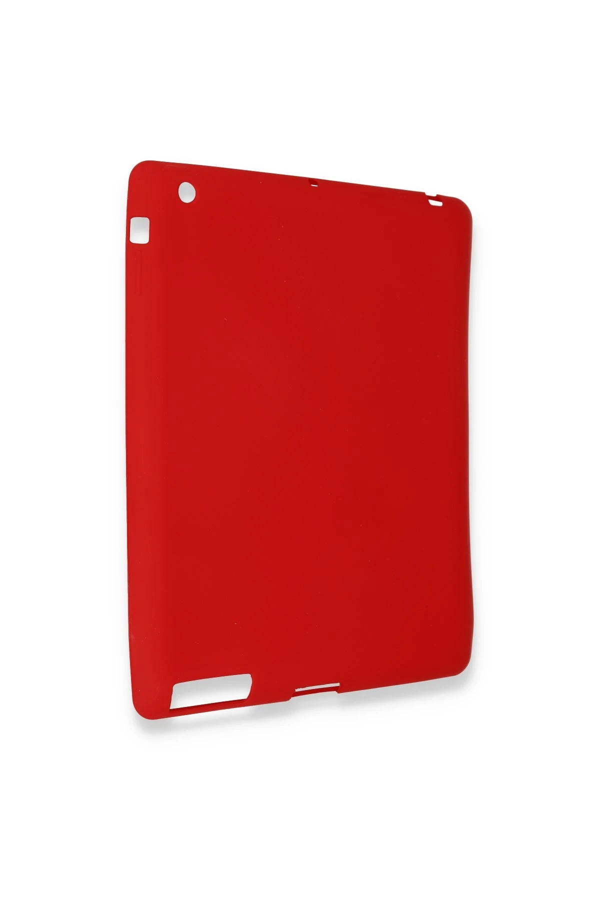 Newface iPad 4 9.7 Kılıf Evo Tablet Silikon - Kırmızı