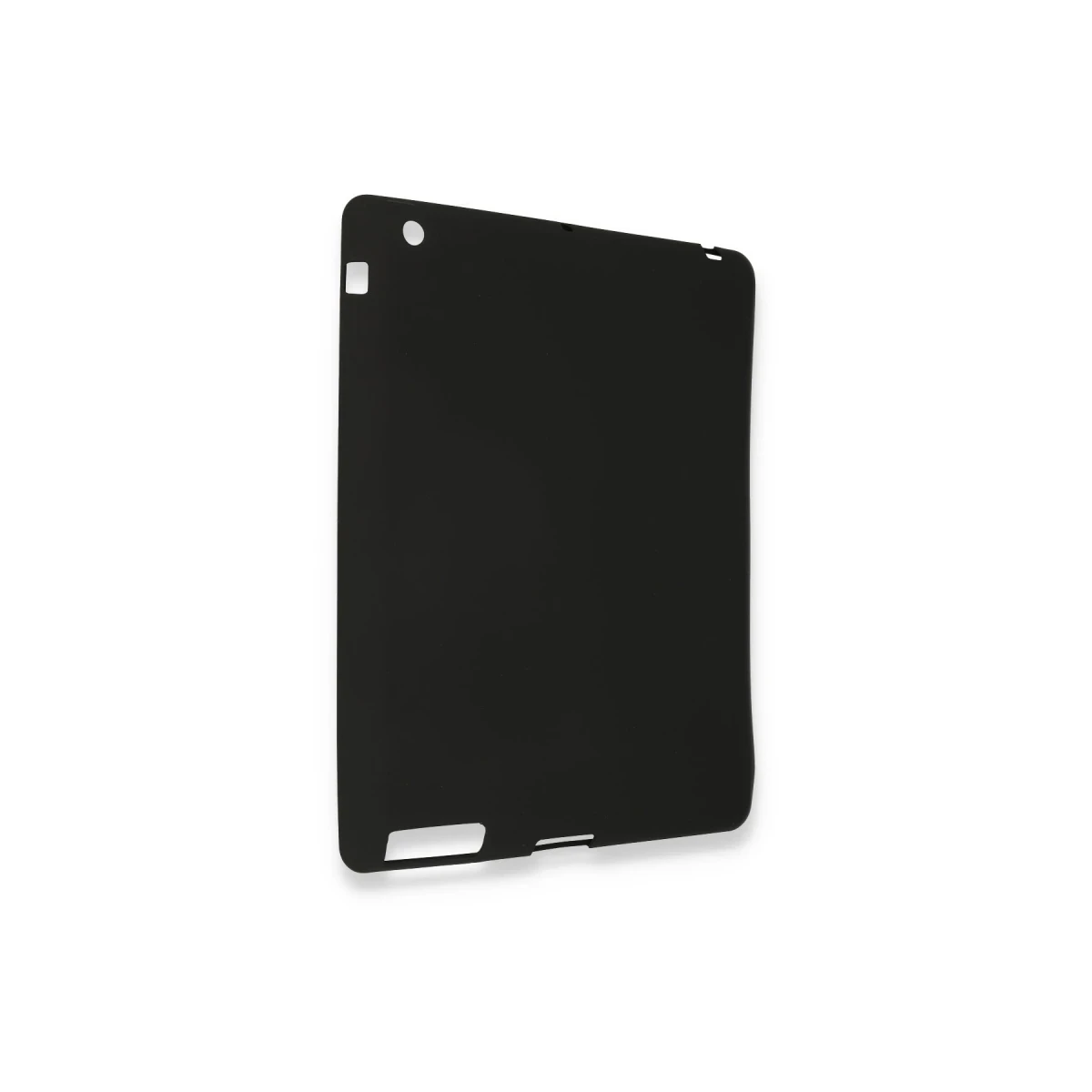 Newface Apple iPad 4 9.7 Kılıf Evo Tablet Silikon - Siyah