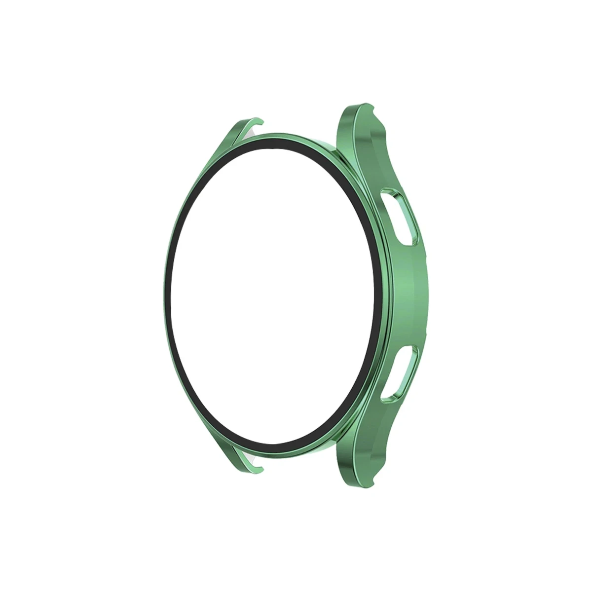 Newface Watch 5 Pro 45mm Wall Camlı Kasa Ekran Koruyucu - Koyu Yeşil
