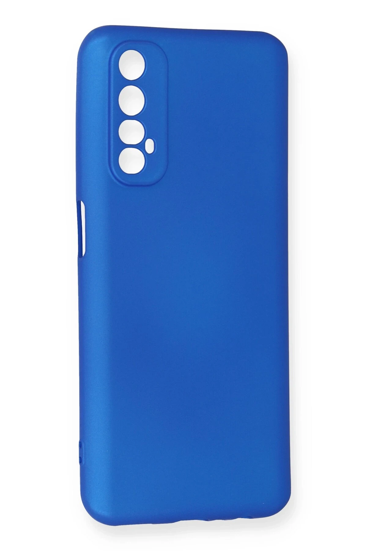 Newface Realme 7 Kılıf First Silikon - Mavi