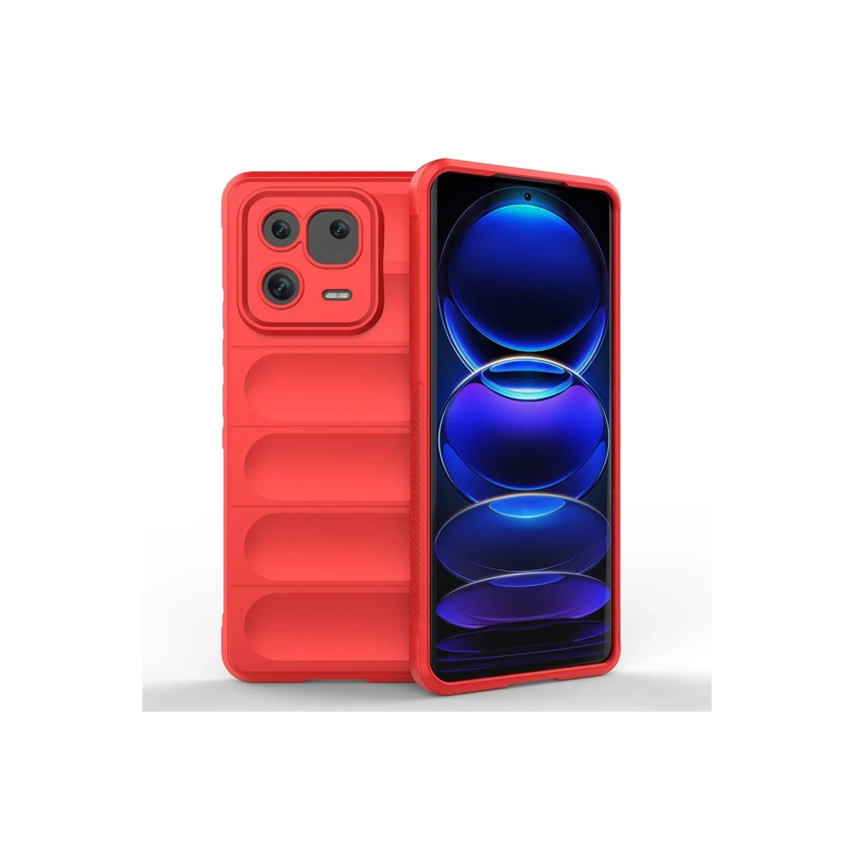 Newface Xiaomi Mi 13 Pro Kılıf Optimum Silikon - Kırmızı
