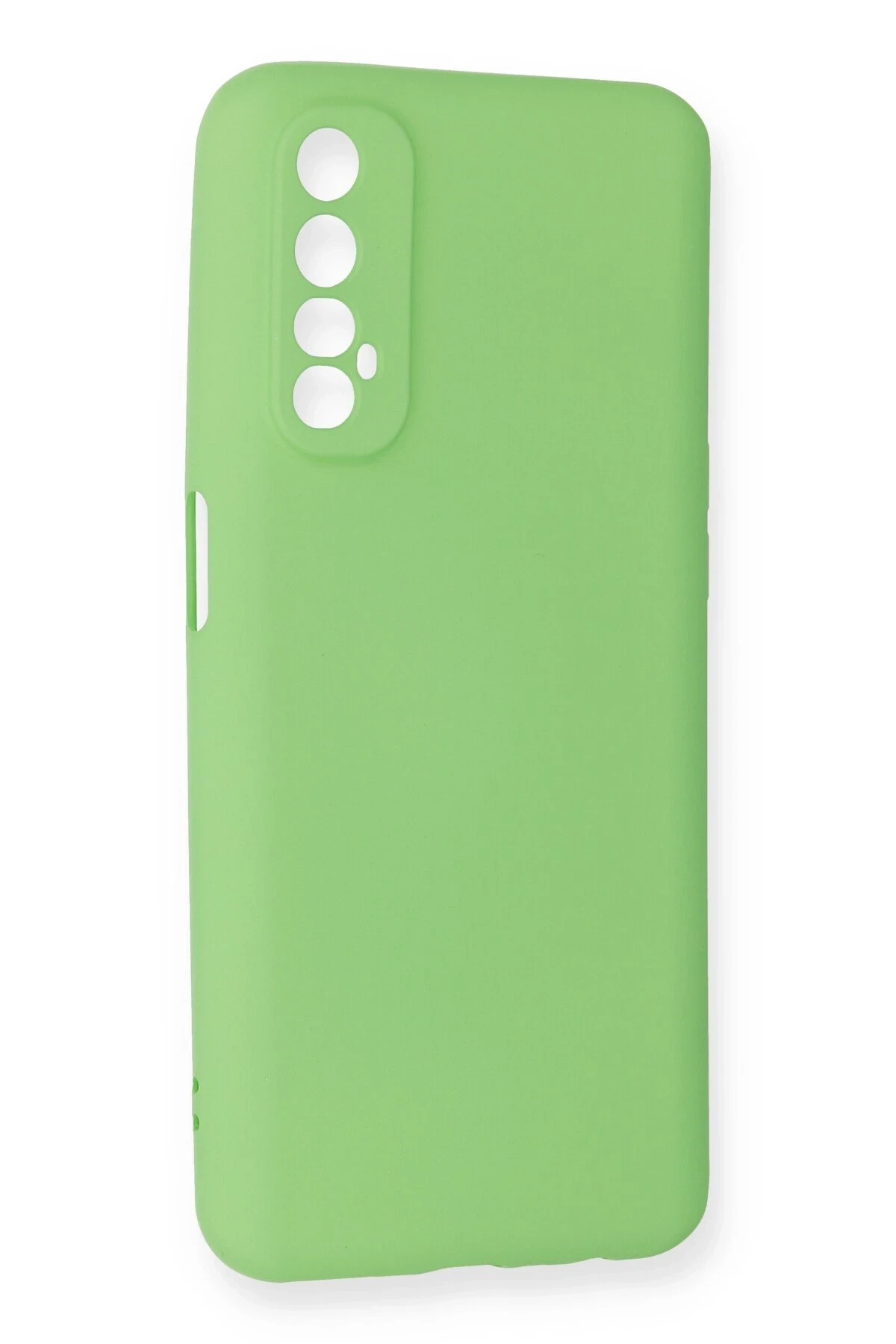 Newface Realme 7 Kılıf First Silikon - Yeşil