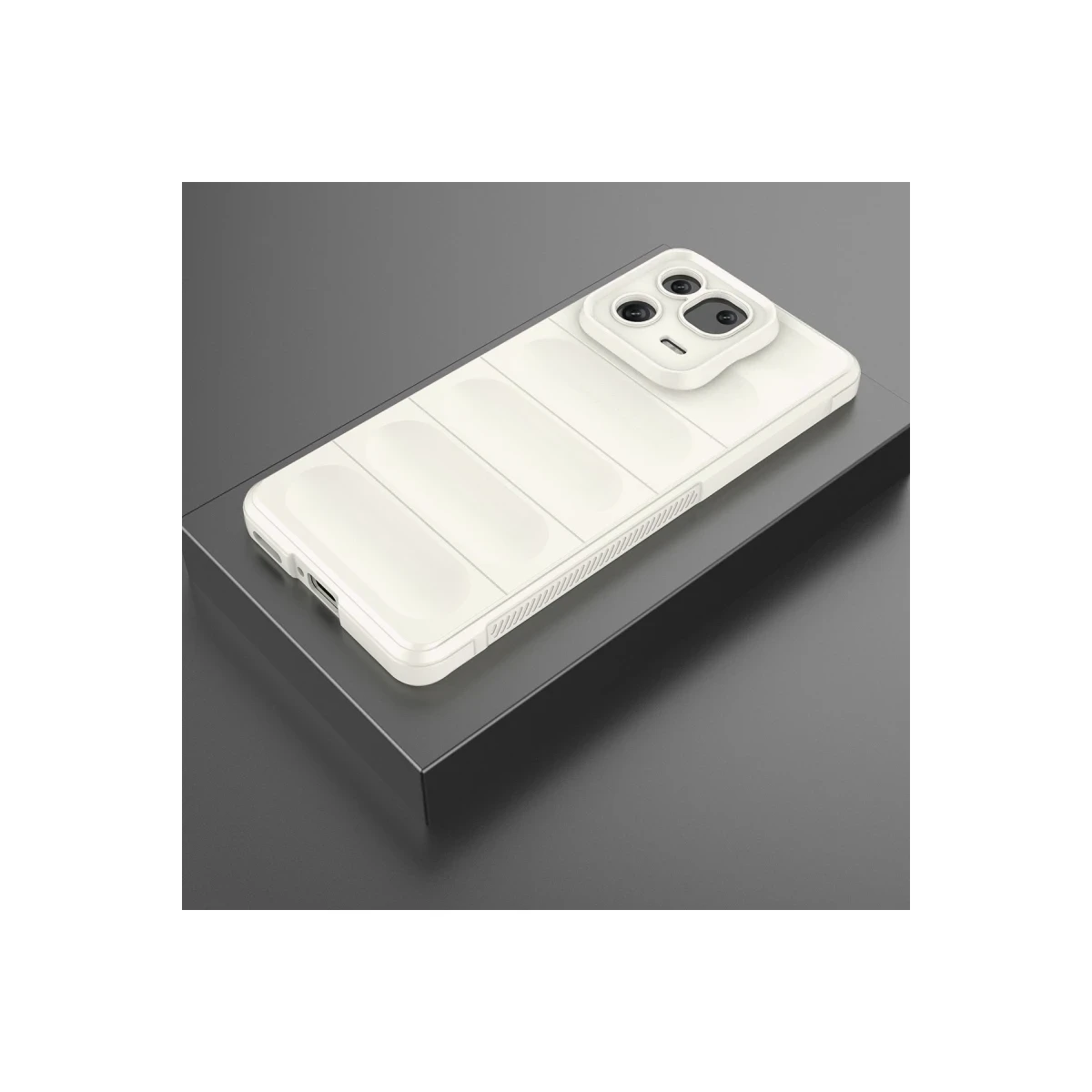 Newface Xiaomi Mi 13 Pro Kılıf Optimum Silikon - Krem