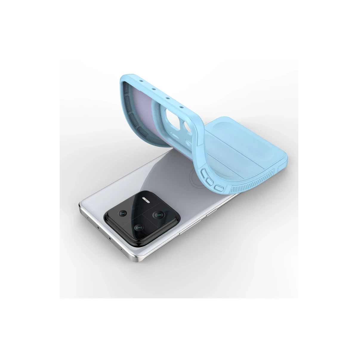 Newface Xiaomi Mi 13 Pro Kılıf Optimum Silikon - Sky Blue