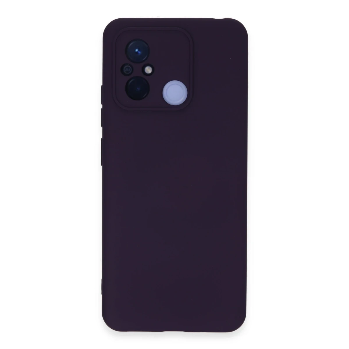 Newface Xiaomi Redmi 12C Kılıf Nano içi Kadife Silikon - Mor