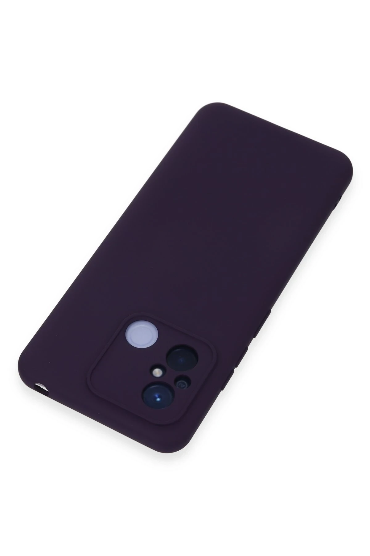 Newface Xiaomi Redmi 12C Kılıf Nano içi Kadife Silikon - Mor