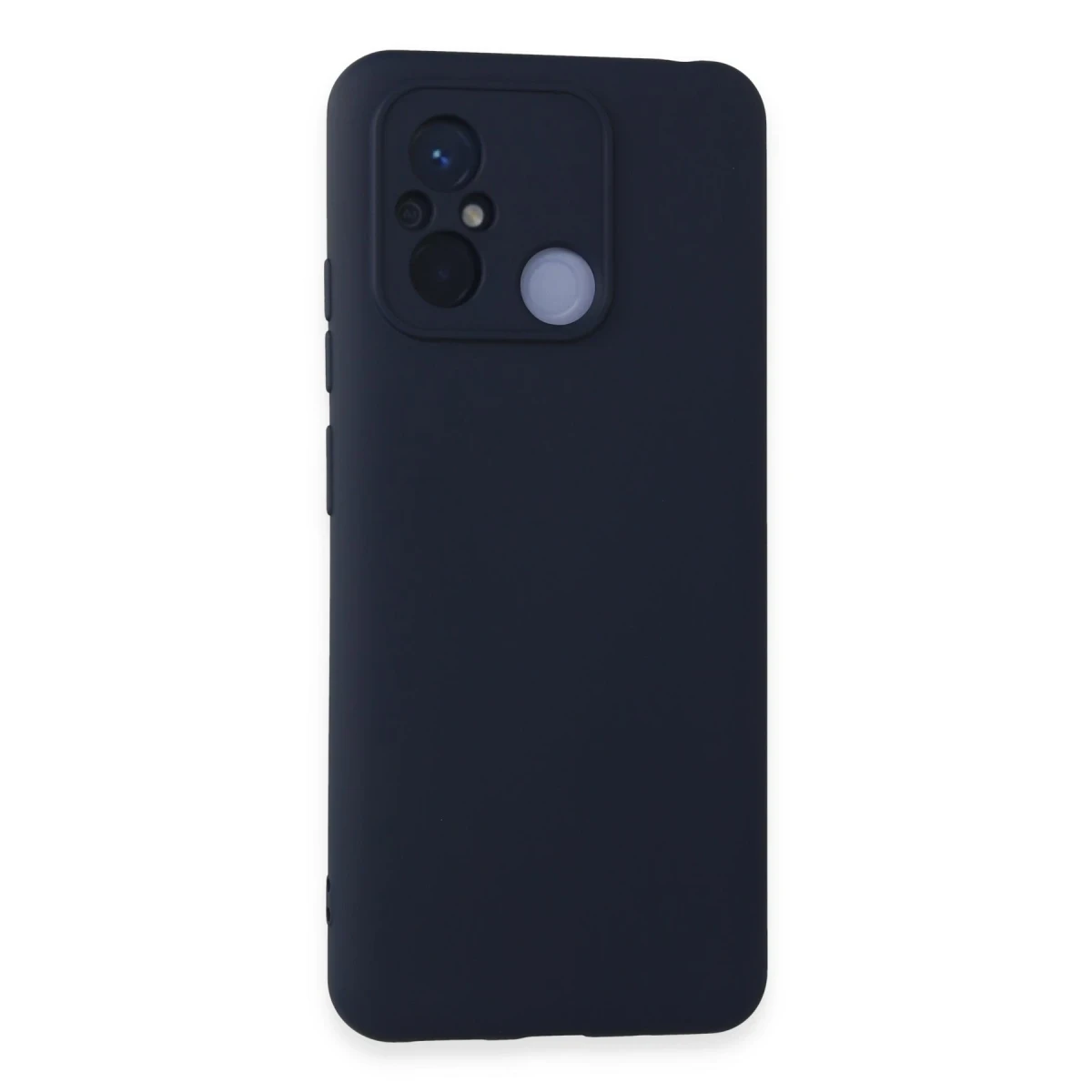 Newface Xiaomi Redmi 12C Kılıf Nano içi Kadife Silikon - Lacivert