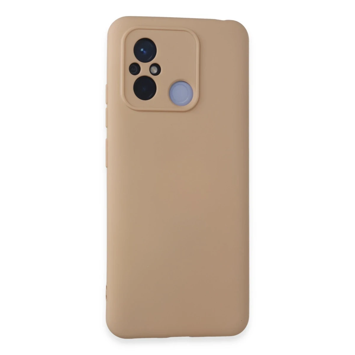 Newface Xiaomi Redmi 12C Kılıf Nano içi Kadife Silikon - Pudra