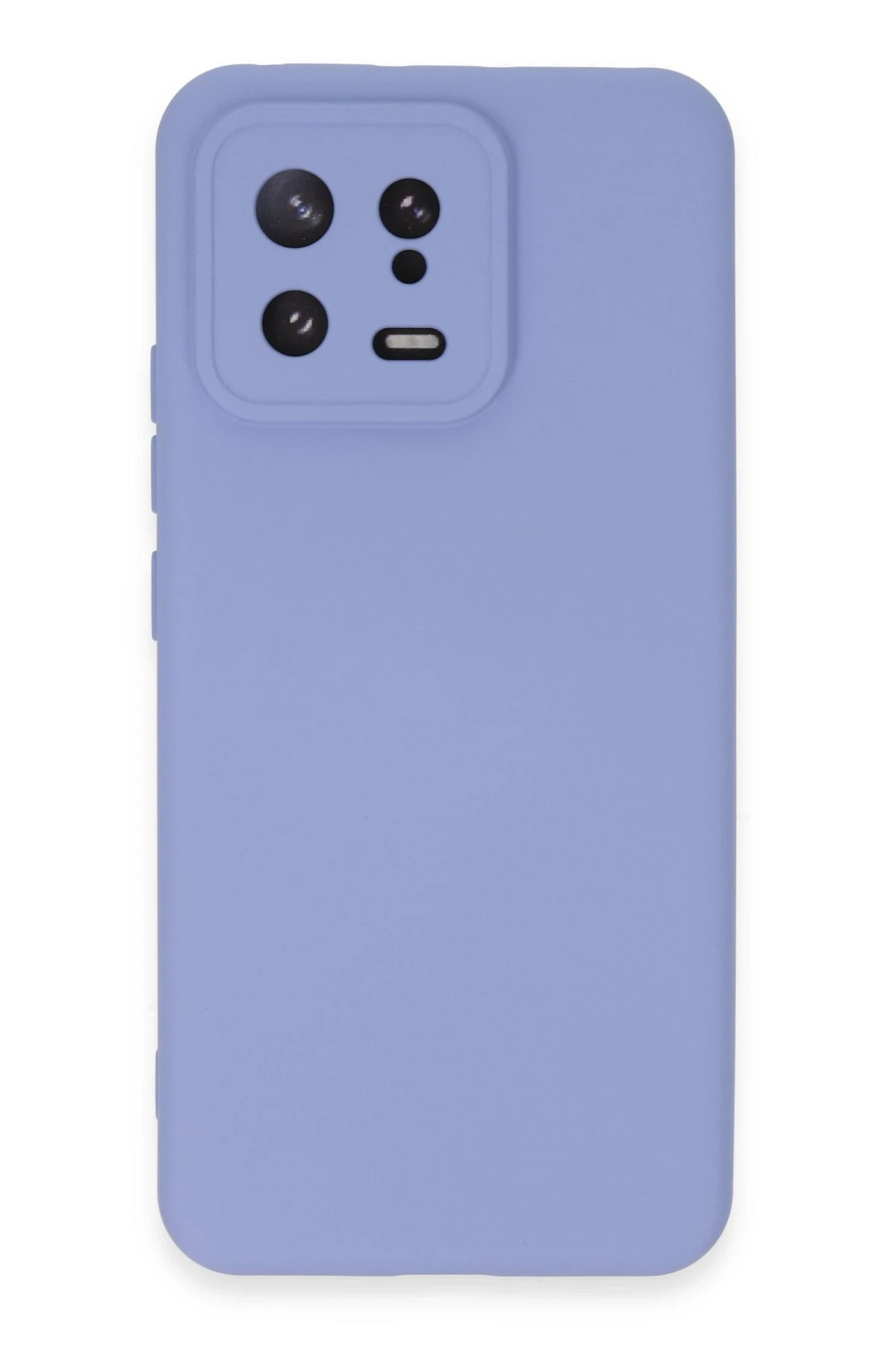 Newface Xiaomi Mi 13 Kılıf Nano içi Kadife Silikon - Lila