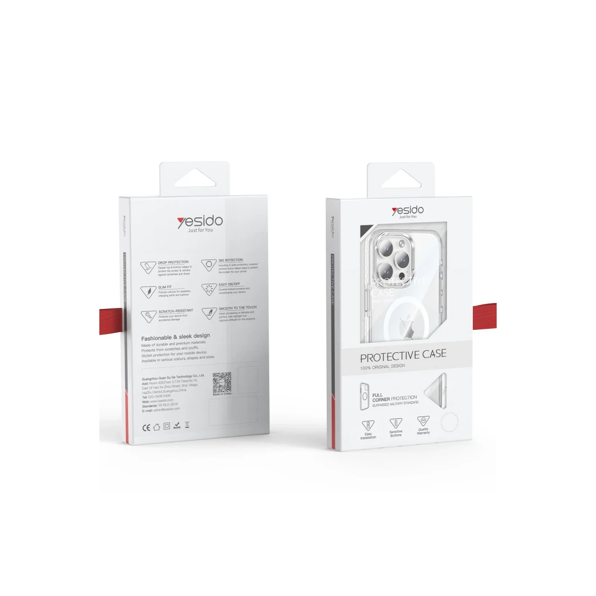 Yesido Apple iPhone 16 Pro PC08 Izzy Magsafe Kapak - Lacivert