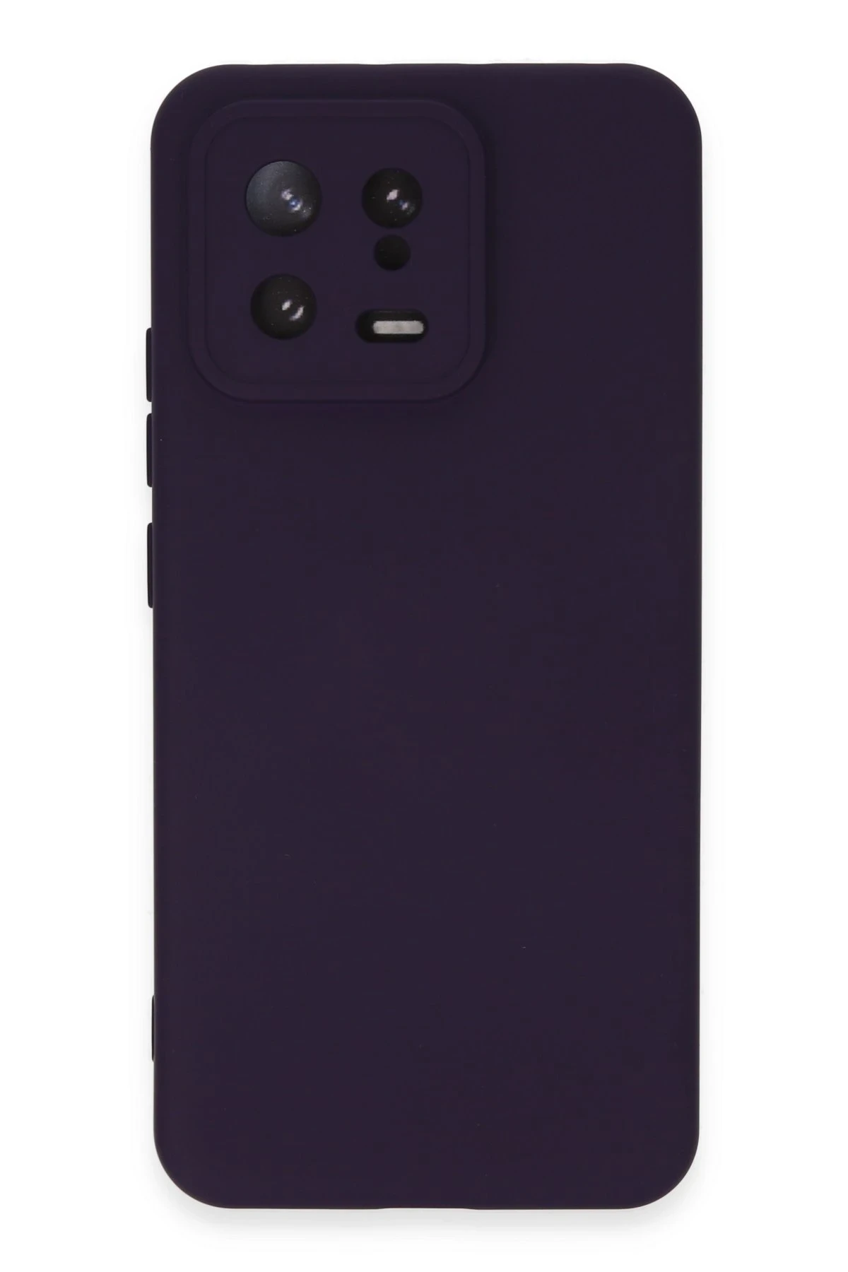 Newface Xiaomi Mi 13 Kılıf Nano içi Kadife Silikon - Mor