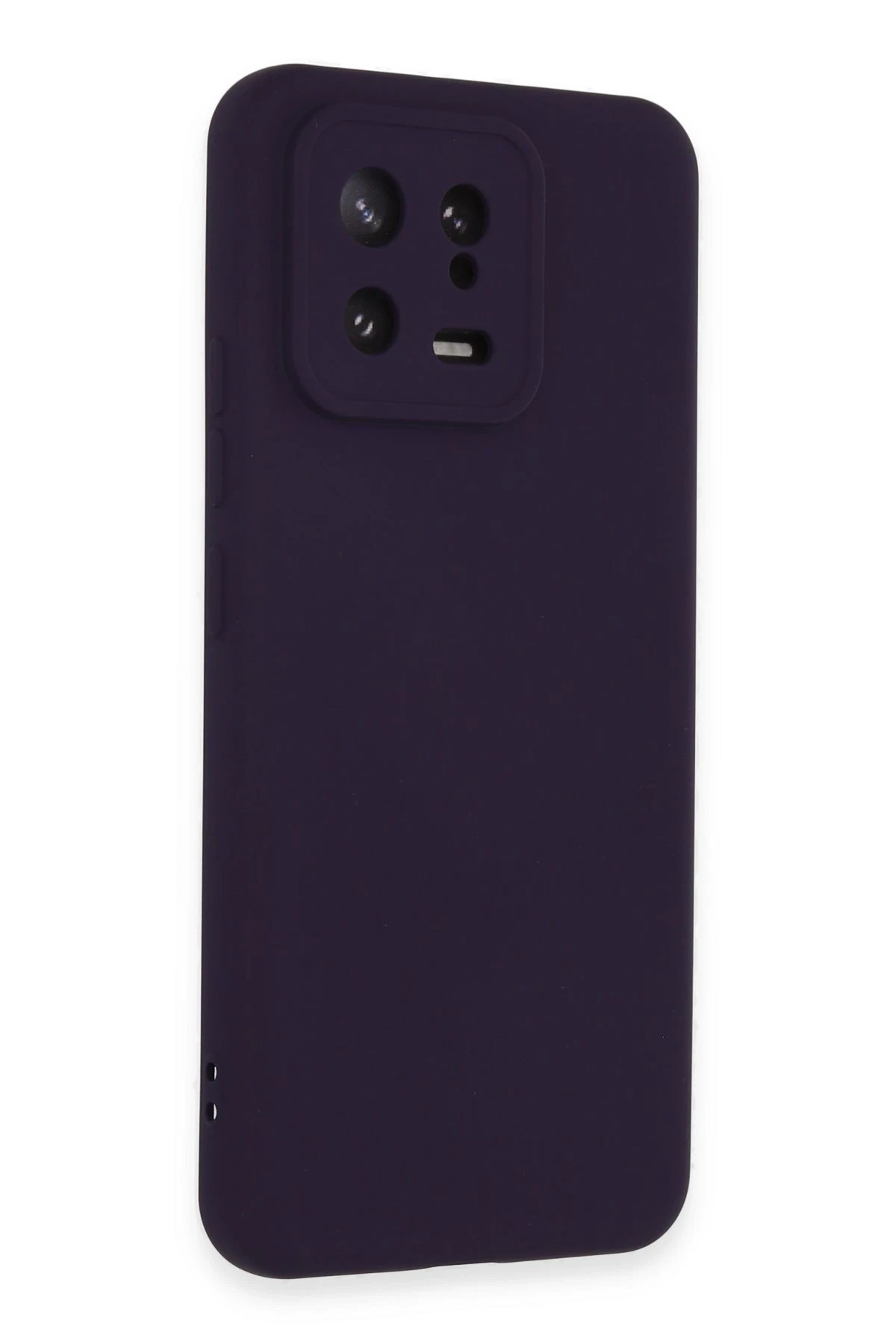 Newface Xiaomi Mi 13 Kılıf Nano içi Kadife Silikon - Mor