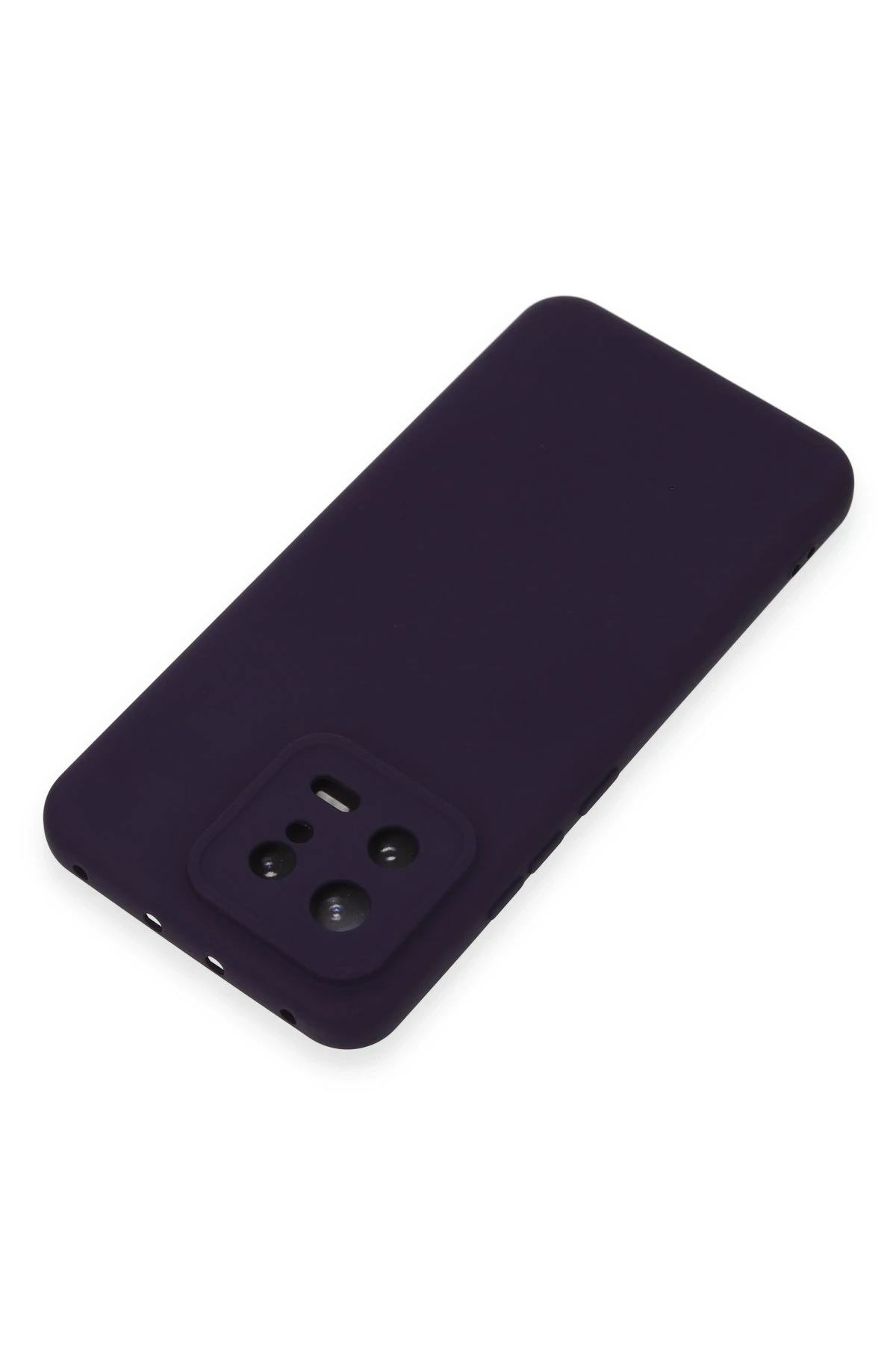 Newface Xiaomi Mi 13 Kılıf Nano içi Kadife Silikon - Mor