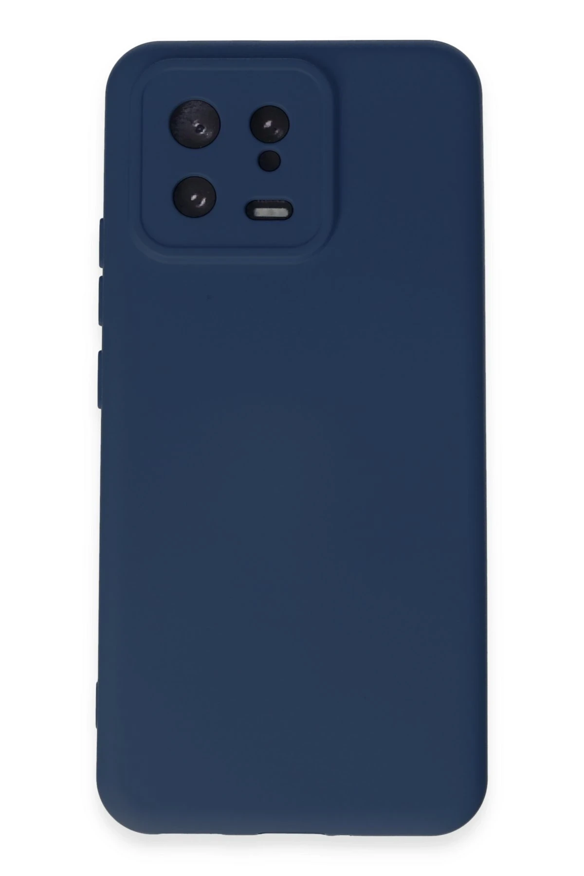 Newface Xiaomi Mi 13 Kılıf Nano içi Kadife Silikon - Lacivert