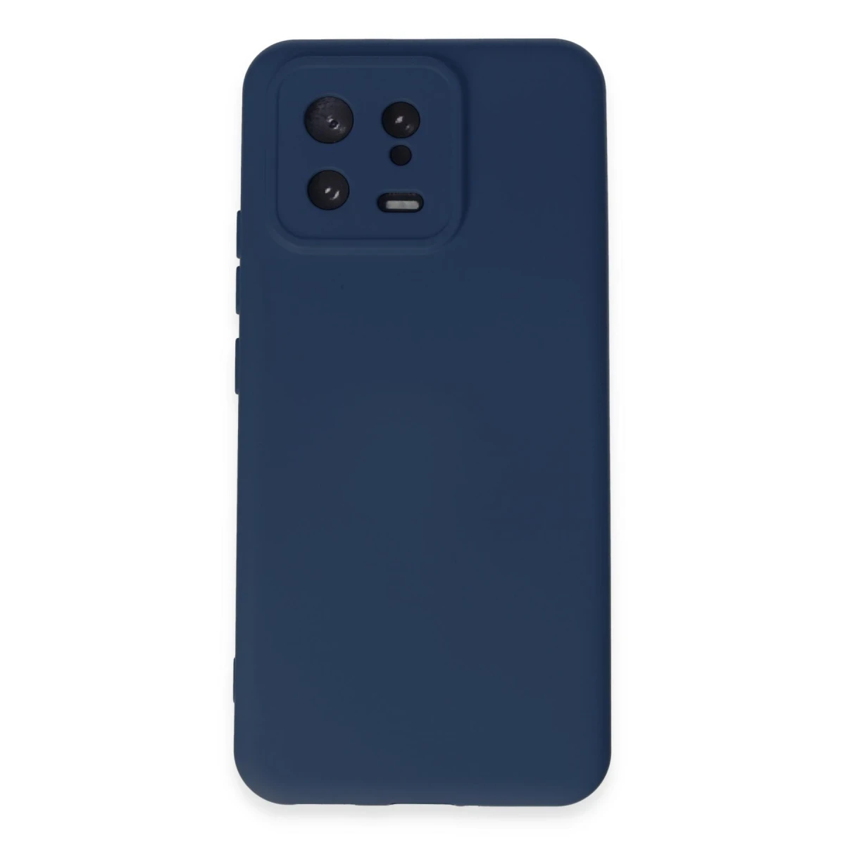 Newface Xiaomi Mi 13 Kılıf Nano içi Kadife Silikon - Lacivert