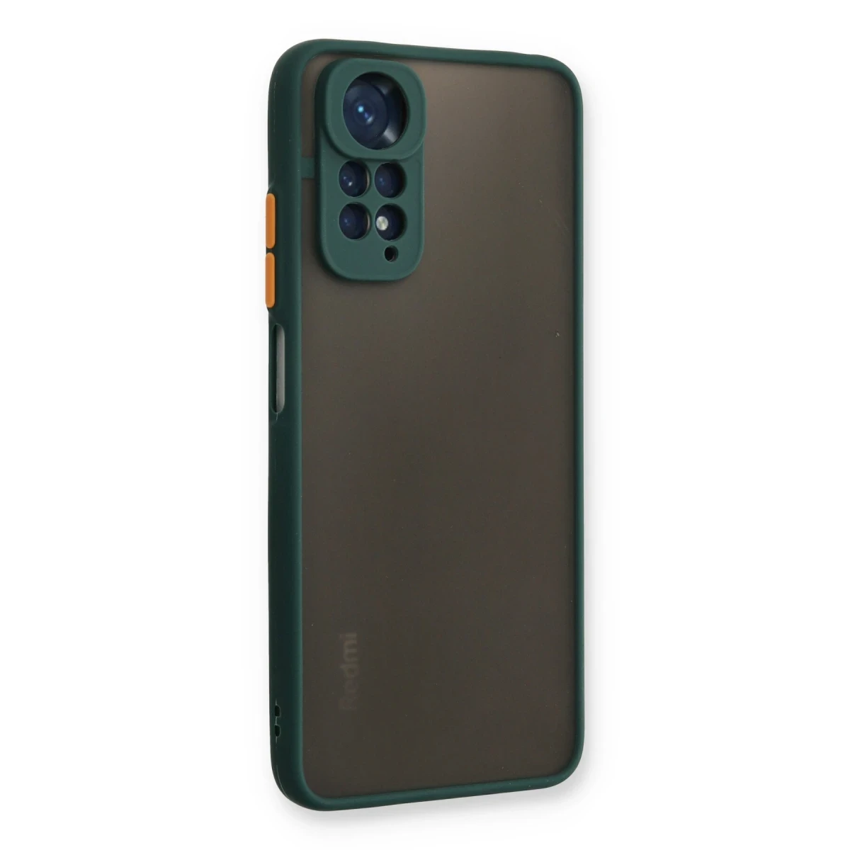 Xiaomi Redmi Note 11 Kılıf Montreal Silikon Kapak - Yeşil