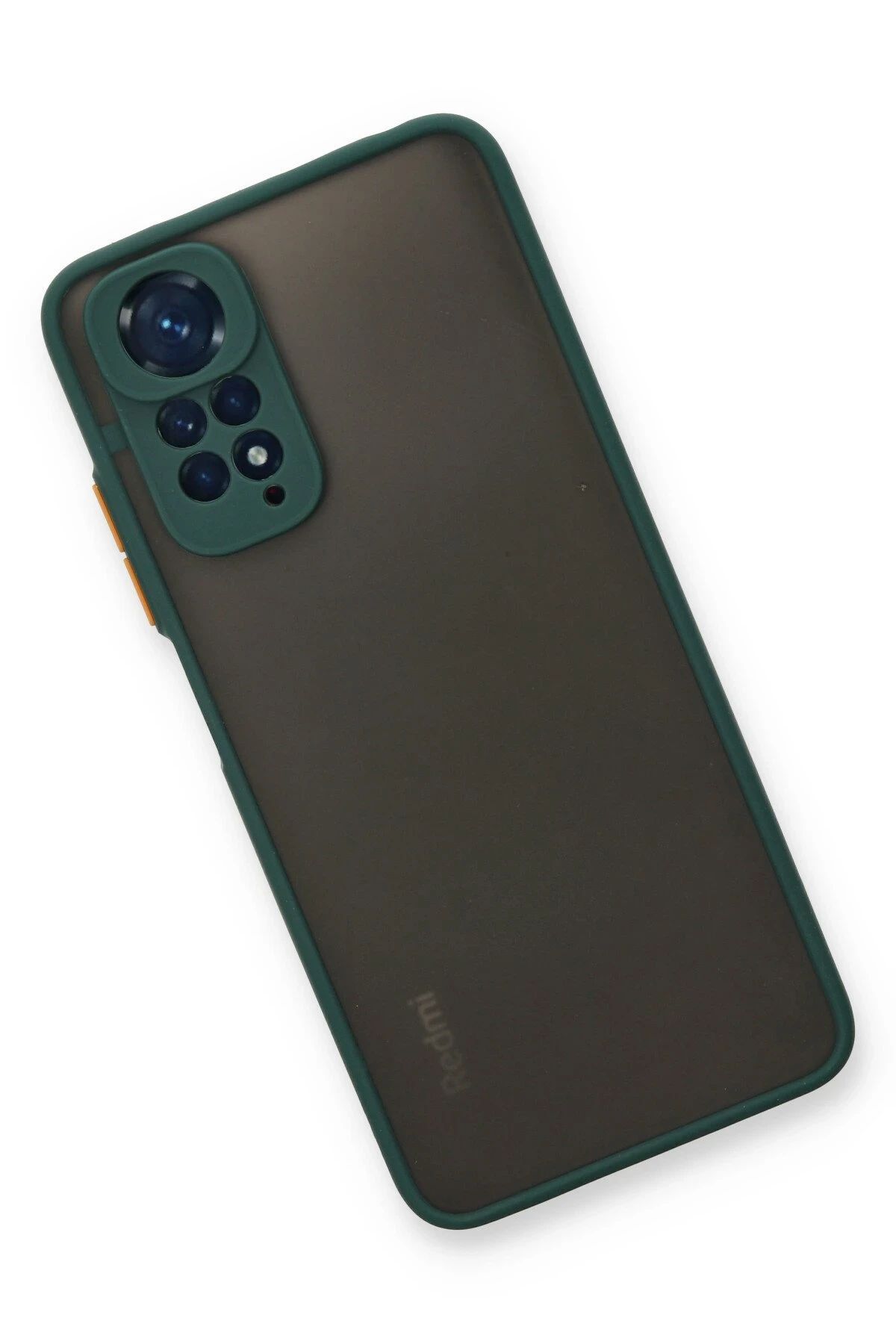 Newface Xiaomi Redmi Note 11 Kılıf Montreal Silikon Kapak - Yeşil