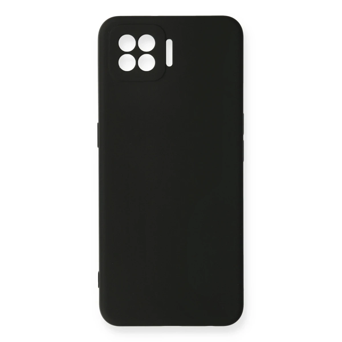 Newface Oppo A73 Kılıf Nano içi Kadife Silikon - Siyah