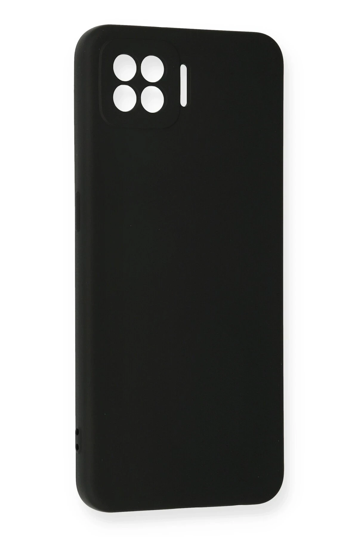 Newface Oppo A73 Kılıf Nano içi Kadife Silikon - Siyah