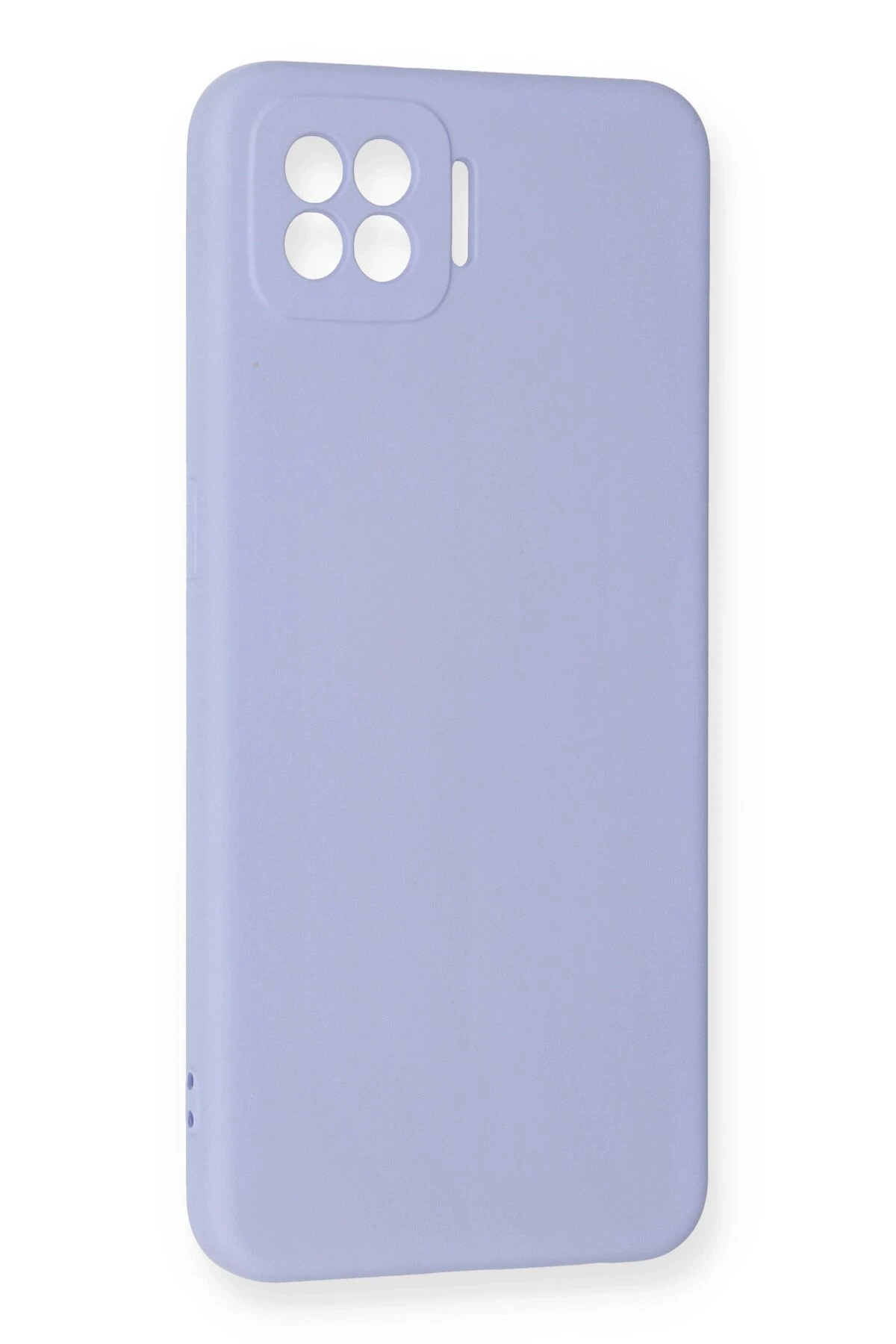 Newface Oppo A73 Kılıf Nano içi Kadife Silikon - Lila