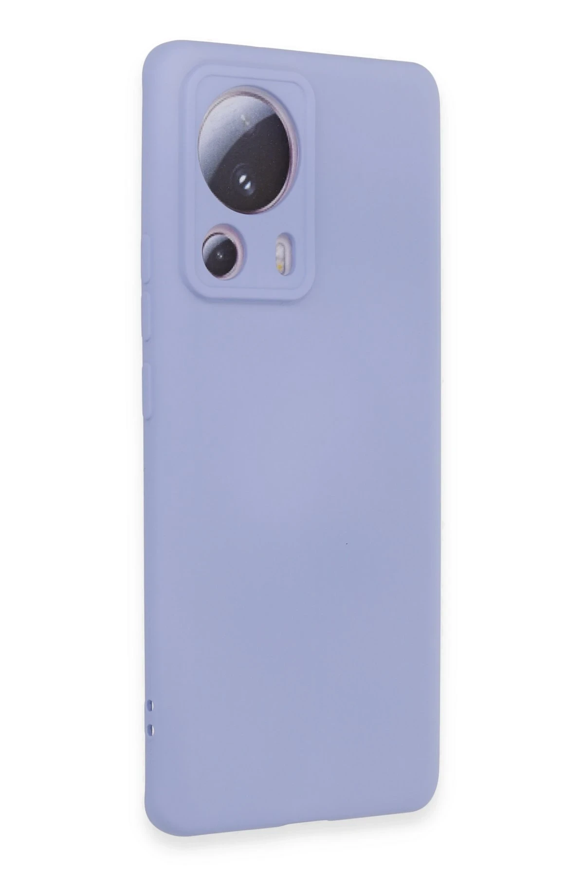 Newface Xiaomi Mi 13 Lite Kılıf Nano içi Kadife Silikon - Lila