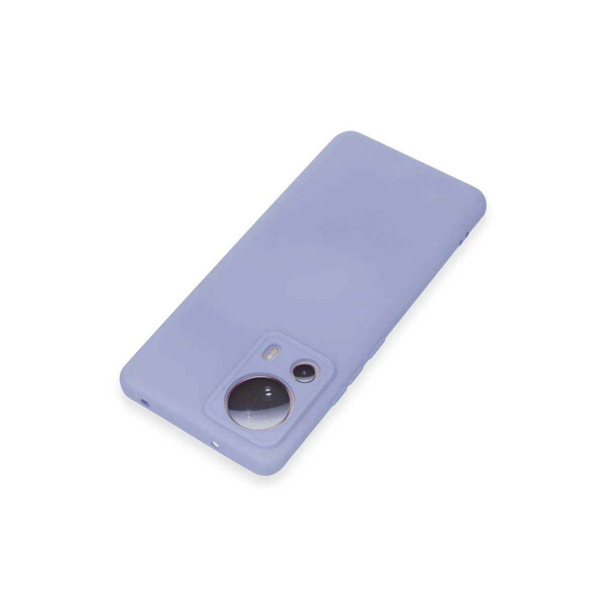 Newface Xiaomi Mi 13 Lite Kılıf Nano içi Kadife Silikon - Lila