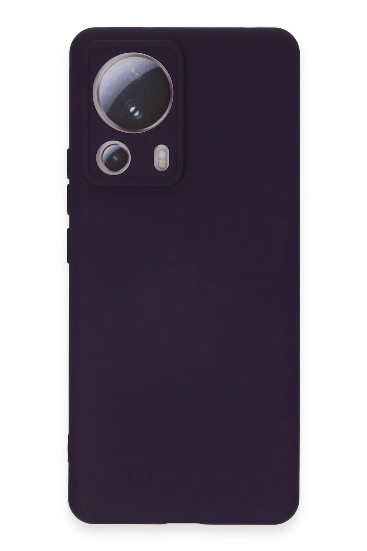 Newface Xiaomi Mi 13 Lite Kılıf Nano içi Kadife Silikon - Mor