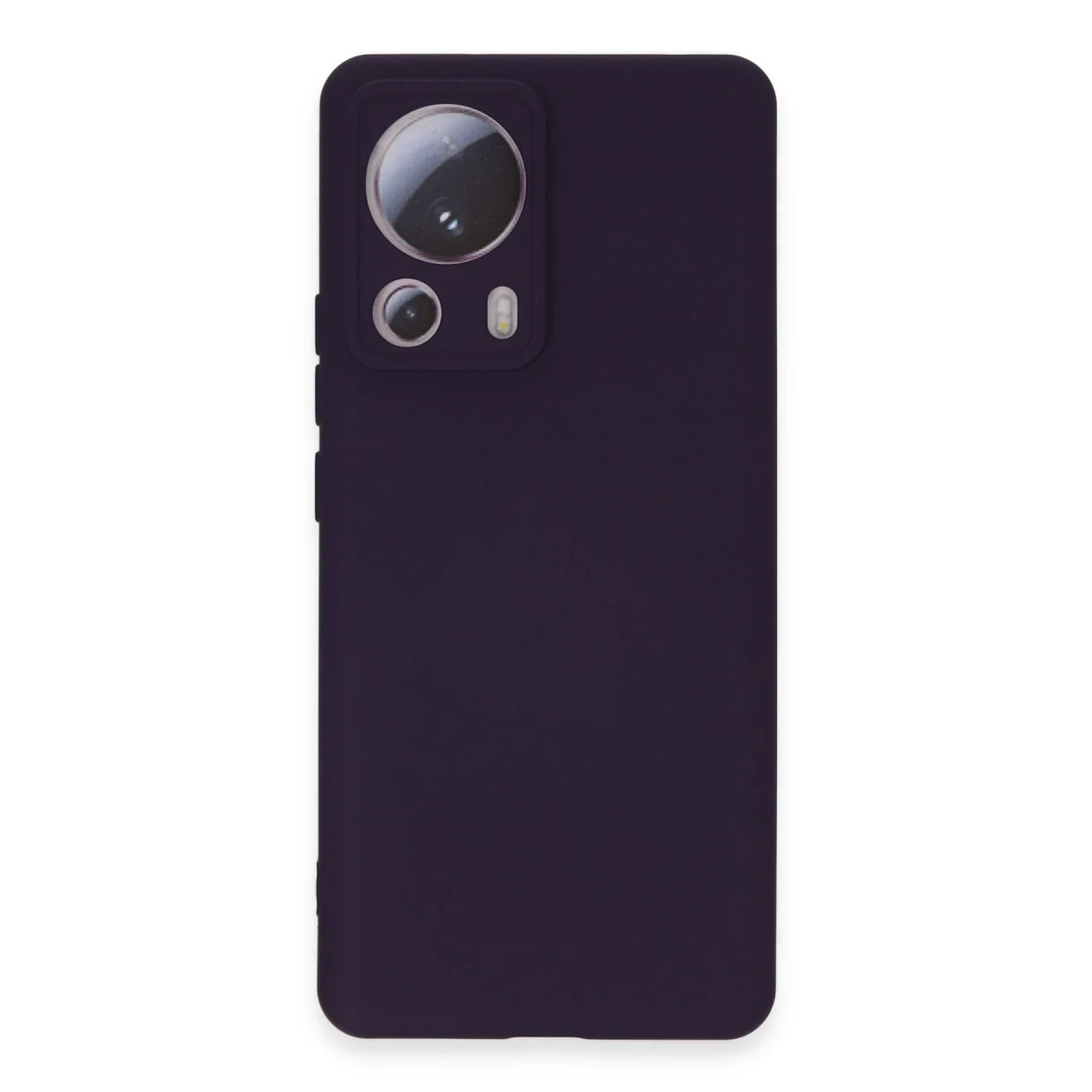 Newface Xiaomi Mi 13 Lite Kılıf Nano içi Kadife Silikon - Mor