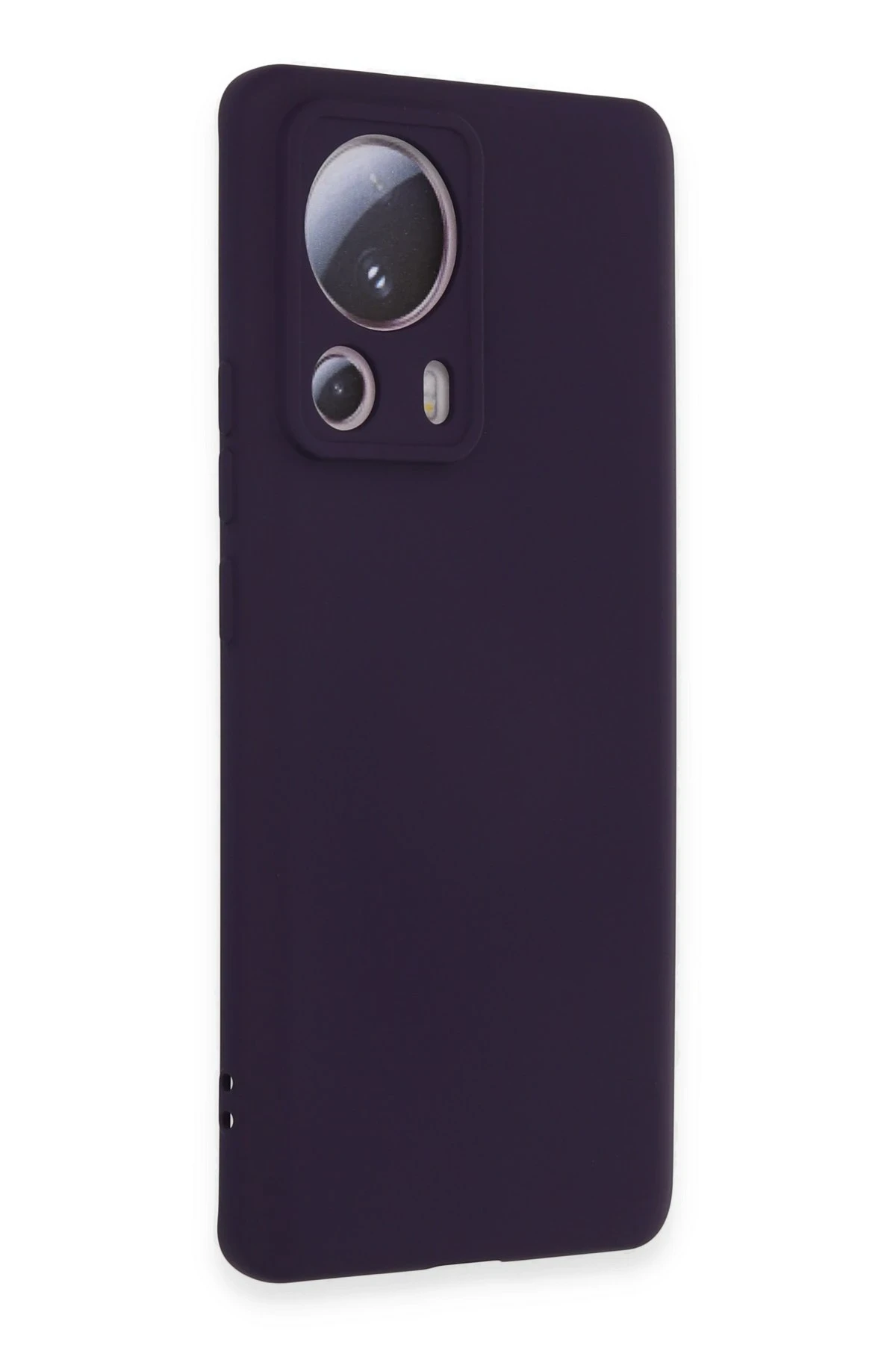 Newface Xiaomi Mi 13 Lite Kılıf Nano içi Kadife Silikon - Mor