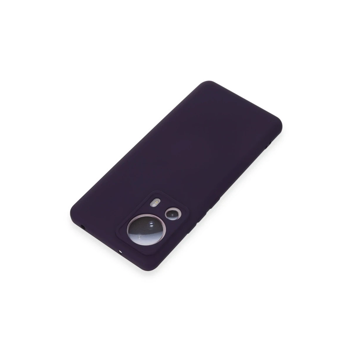 Newface Xiaomi Mi 13 Lite Kılıf Nano içi Kadife Silikon - Mor