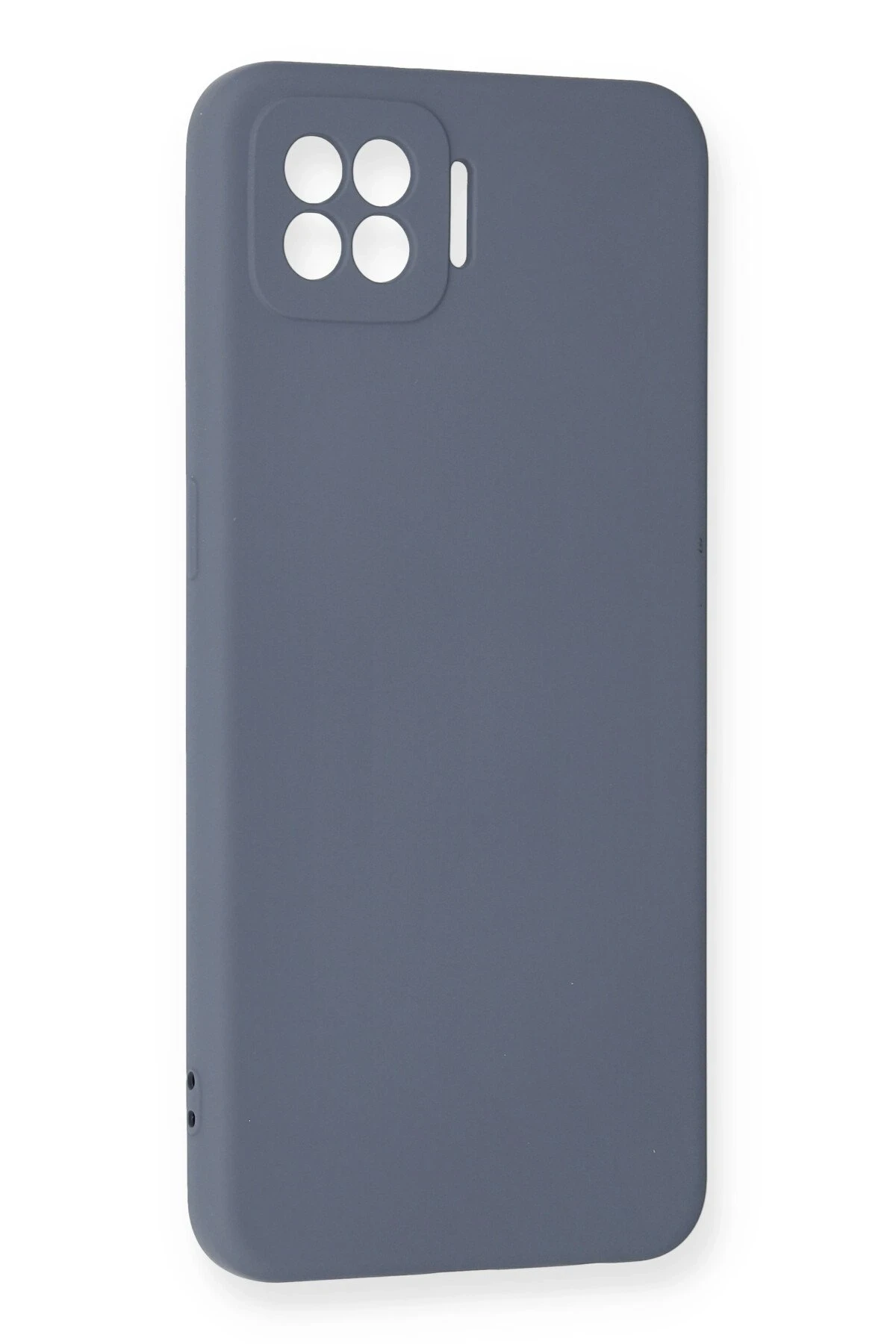 Newface Oppo A73 Kılıf Nano içi Kadife Silikon - Gri
