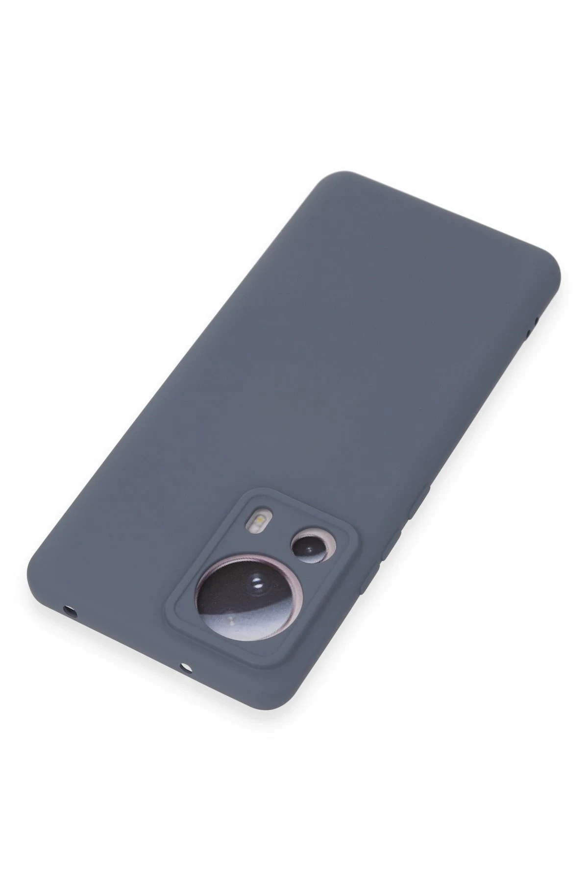 Newface Xiaomi Mi 13 Lite Kılıf Nano içi Kadife Silikon - Gri