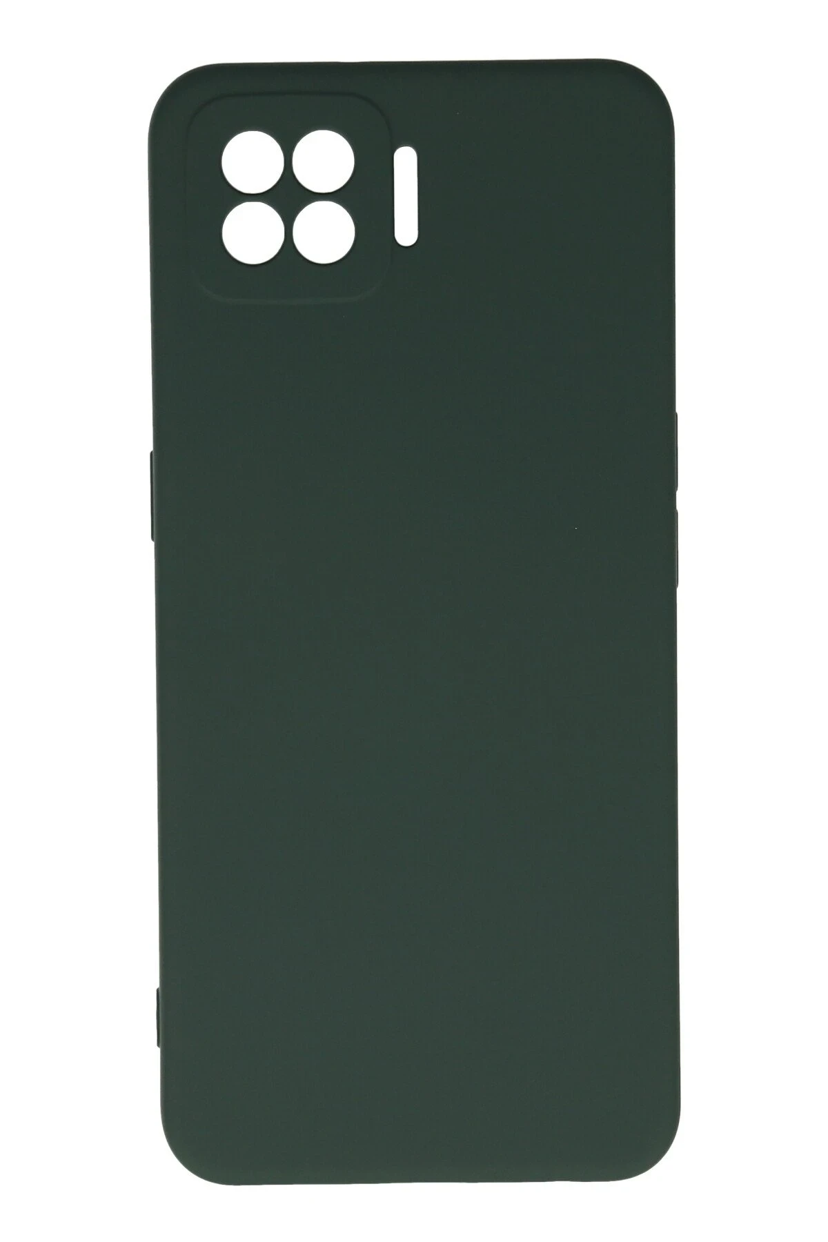 Newface Oppo A73 Kılıf Nano içi Kadife Silikon - Koyu Yeşil
