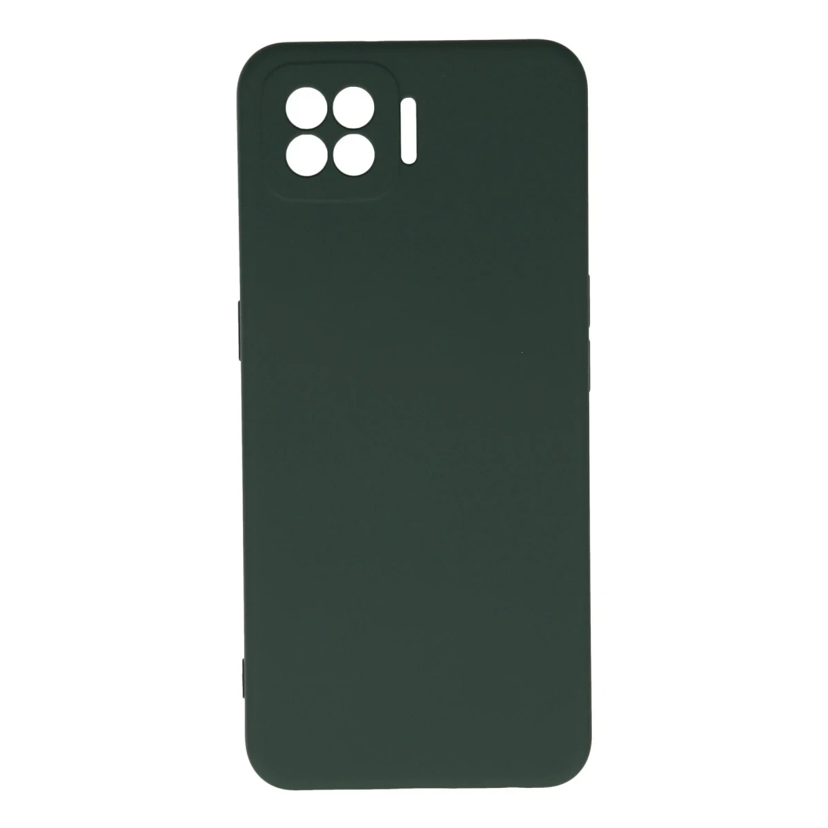 Newface Oppo A73 Kılıf Nano içi Kadife Silikon - Koyu Yeşil