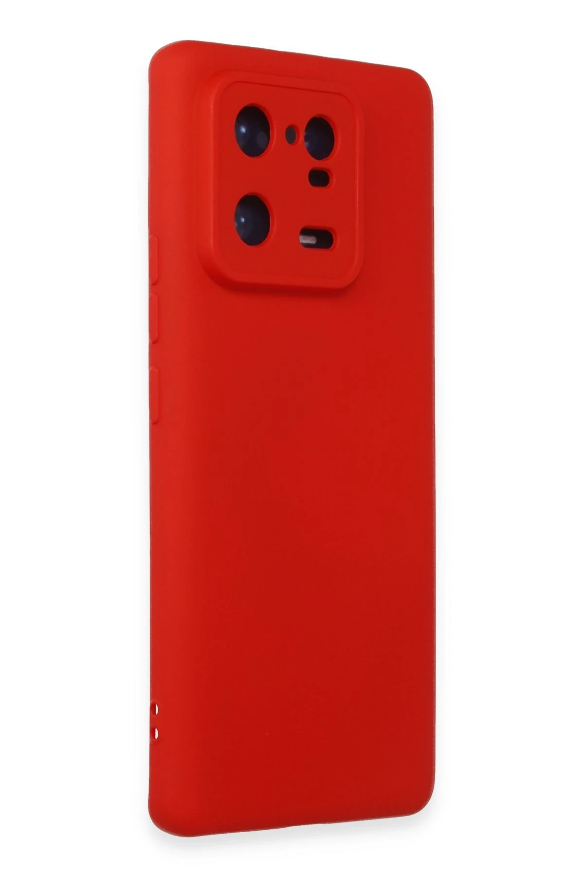 Newface Xiaomi Mi 13 Pro Kılıf Nano içi Kadife Silikon - Kırmızı