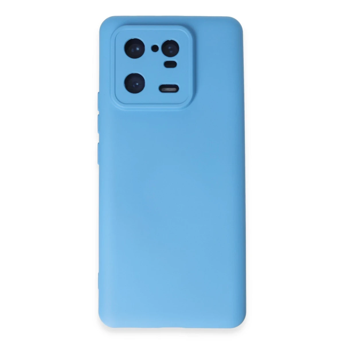 Newface Xiaomi Mi 13 Pro Kılıf Nano içi Kadife Silikon - Mavi
