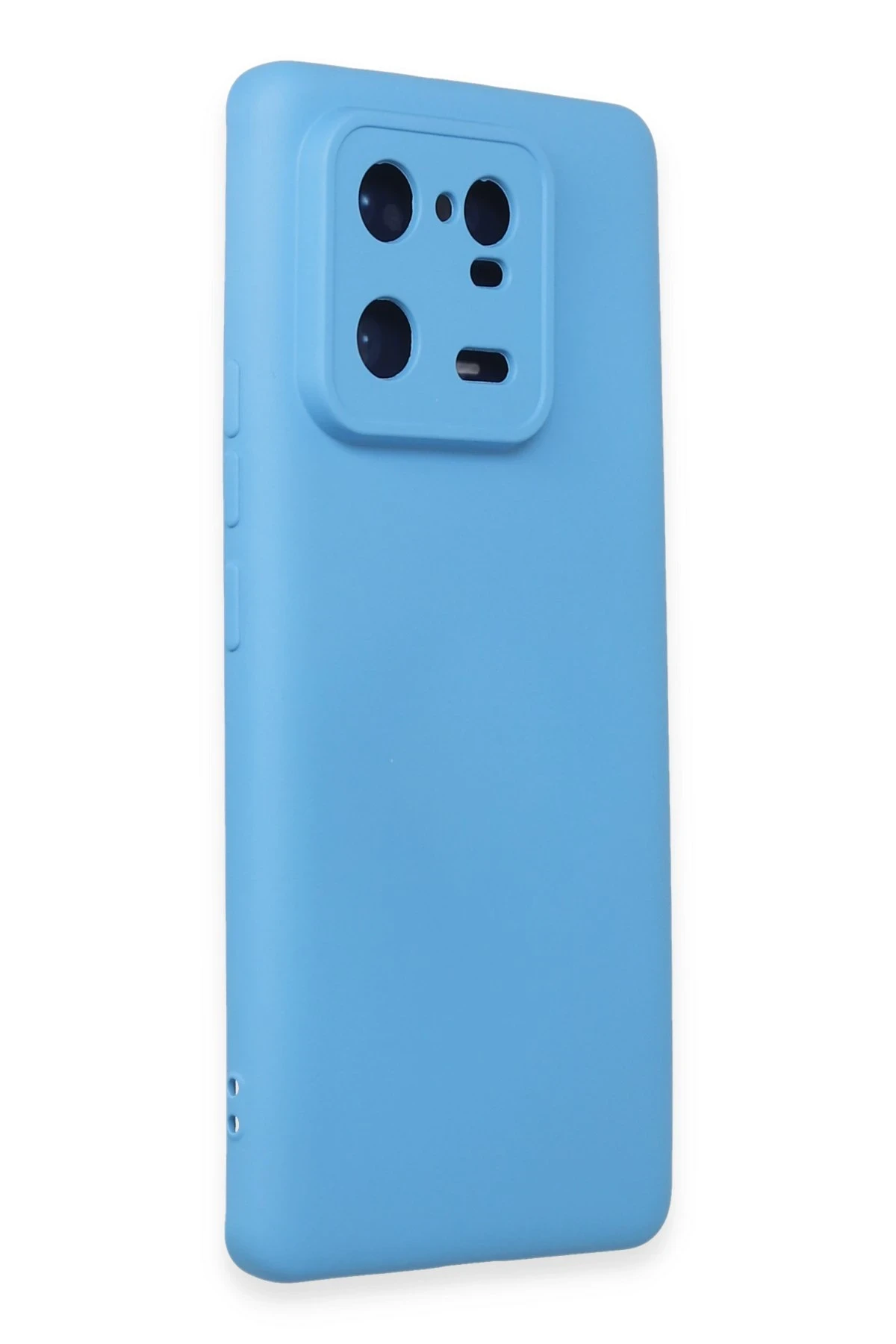 Newface Xiaomi Mi 13 Pro Kılıf Nano içi Kadife Silikon - Mavi