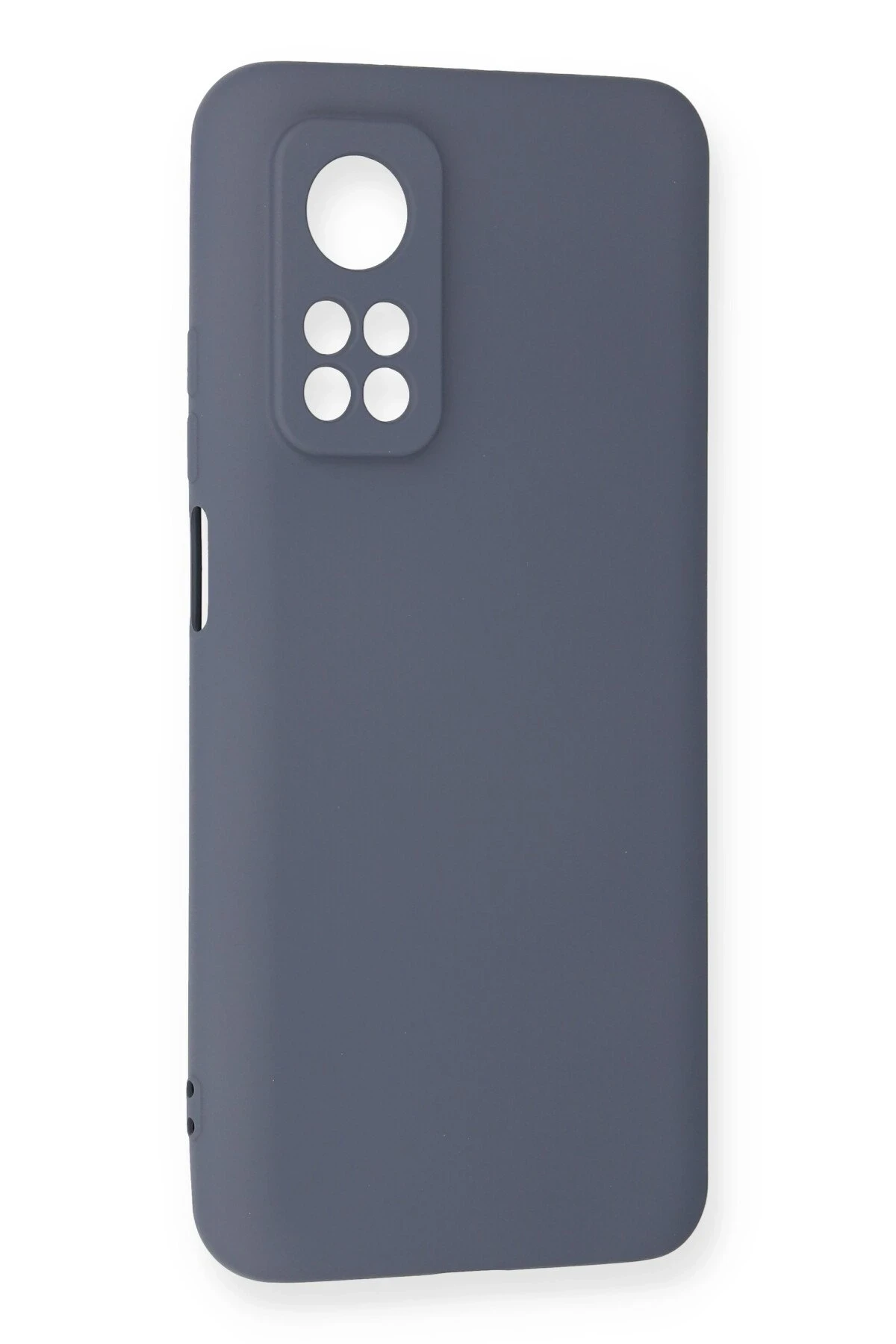 Newface Xiaomi Mi 10T Kılıf Nano içi Kadife Silikon - Gri