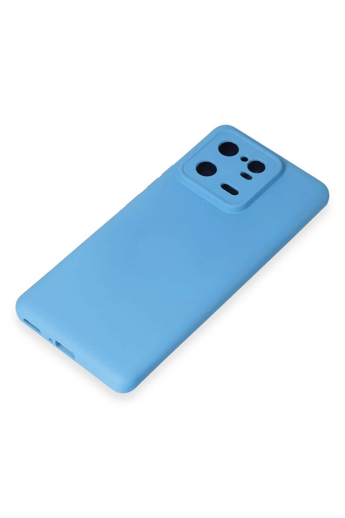 Newface Xiaomi Mi 13 Pro Kılıf Nano içi Kadife Silikon - Mavi