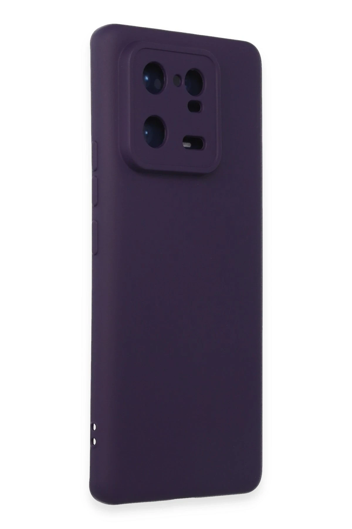 Newface Xiaomi Mi 13 Pro Kılıf Nano içi Kadife Silikon - Mor