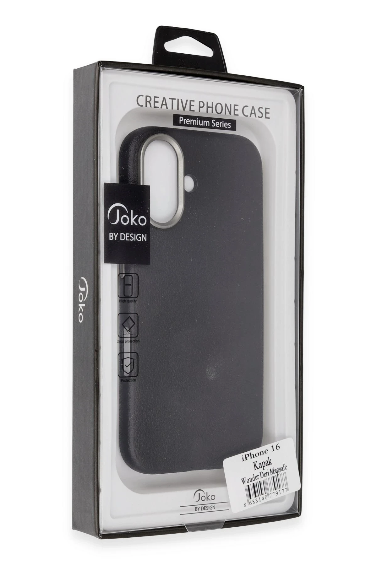 Joko iPhone 16 Wonder Deri Magsafe Kapak - Kahverengi