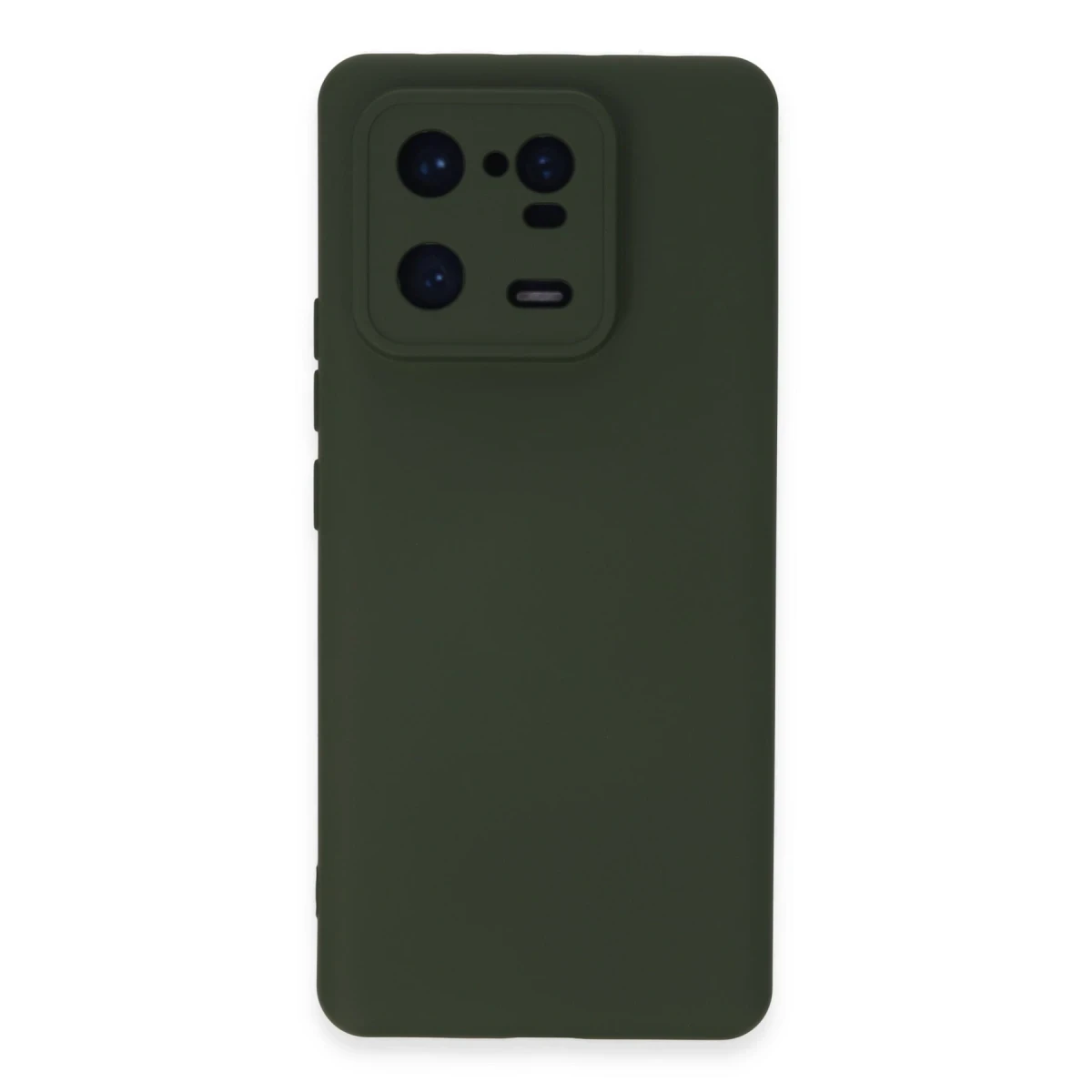 Newface Xiaomi Mi 13 Pro Kılıf Nano içi Kadife Silikon - Koyu Yeşil