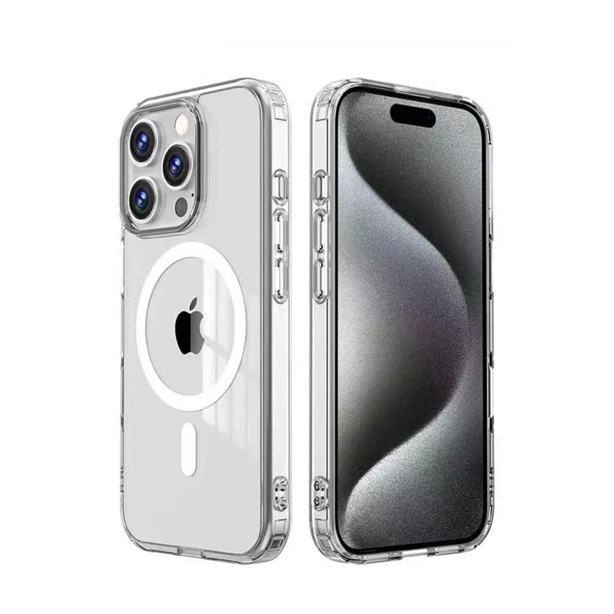 Yesido Apple iPhone 16 Pro PC03 Ace Şeffaf Magsafe Kapak - Şeffaf