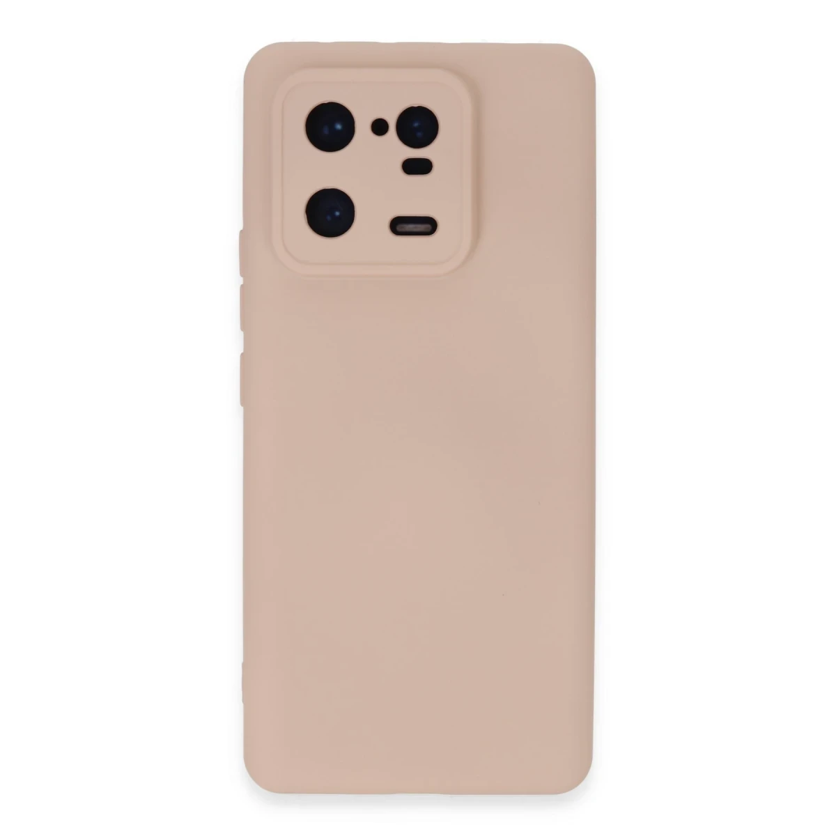 Newface Xiaomi Mi 13 Pro Kılıf Nano içi Kadife Silikon - Pudra