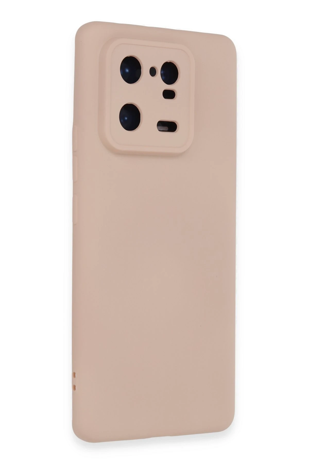 Newface Xiaomi Mi 13 Pro Kılıf Nano içi Kadife Silikon - Pudra