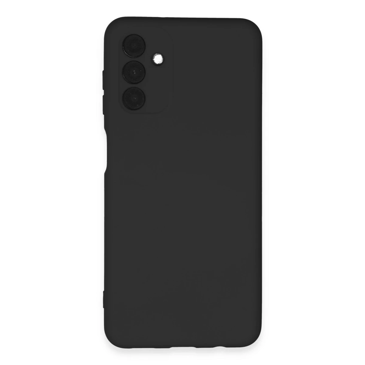 Newface Samsung Galaxy A24 4G Kılıf Nano içi Kadife Silikon - Siyah
