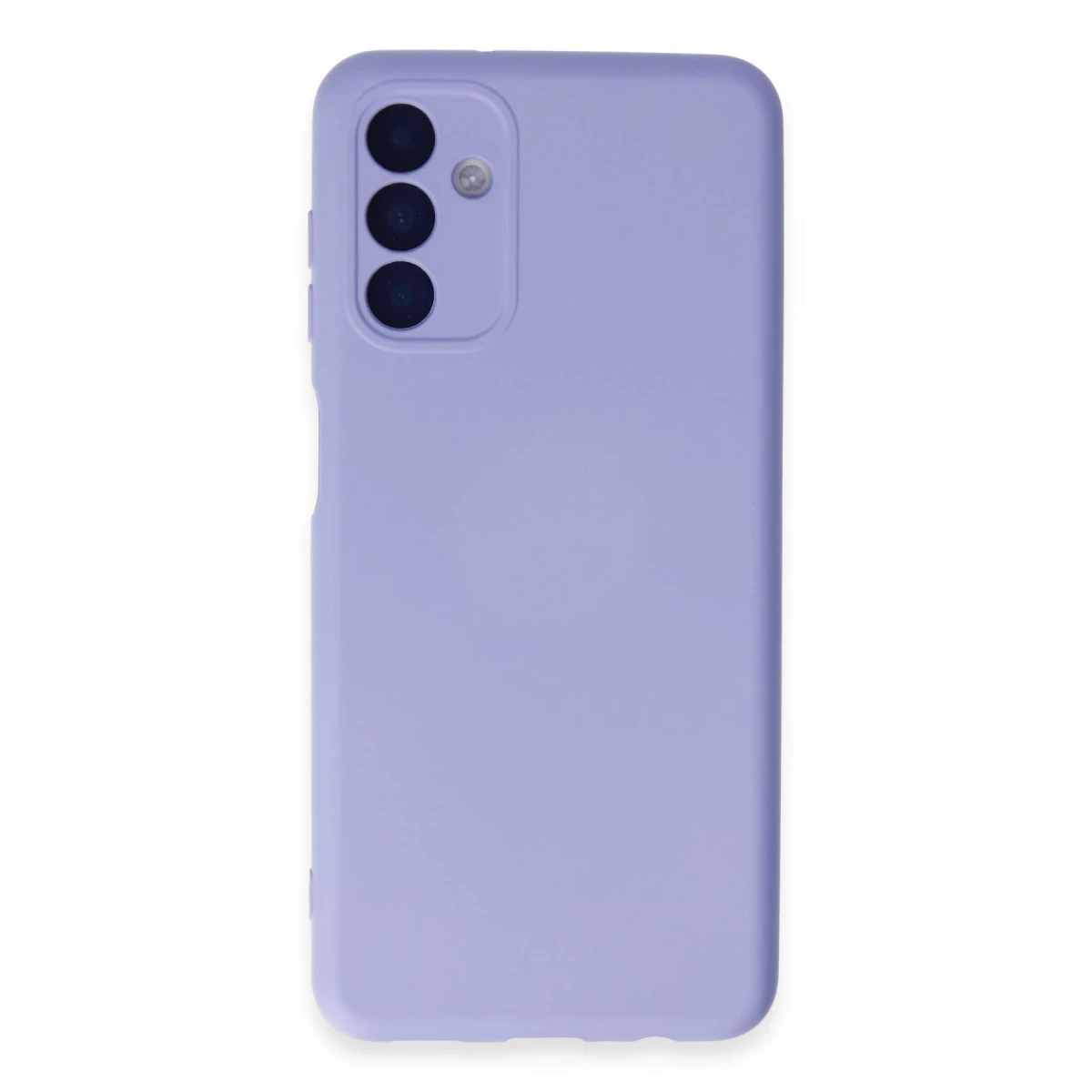Newface Samsung Galaxy A24 4G Kılıf Nano içi Kadife Silikon - Lila