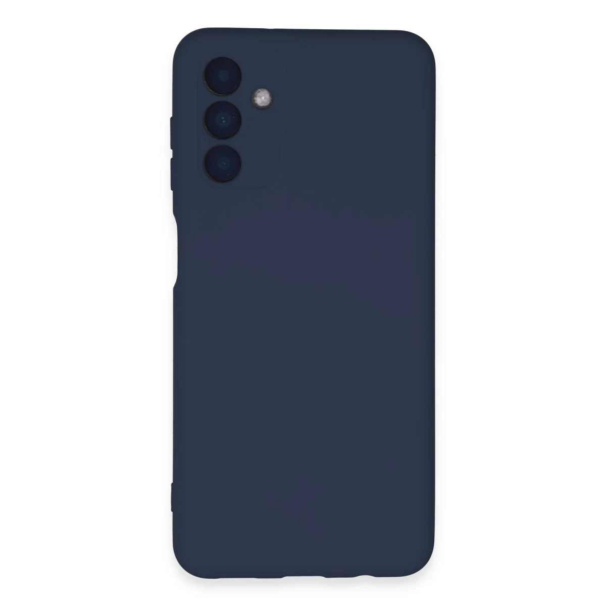 Newface Samsung Galaxy A24 4G Kılıf Nano içi Kadife Silikon - Lacivert
