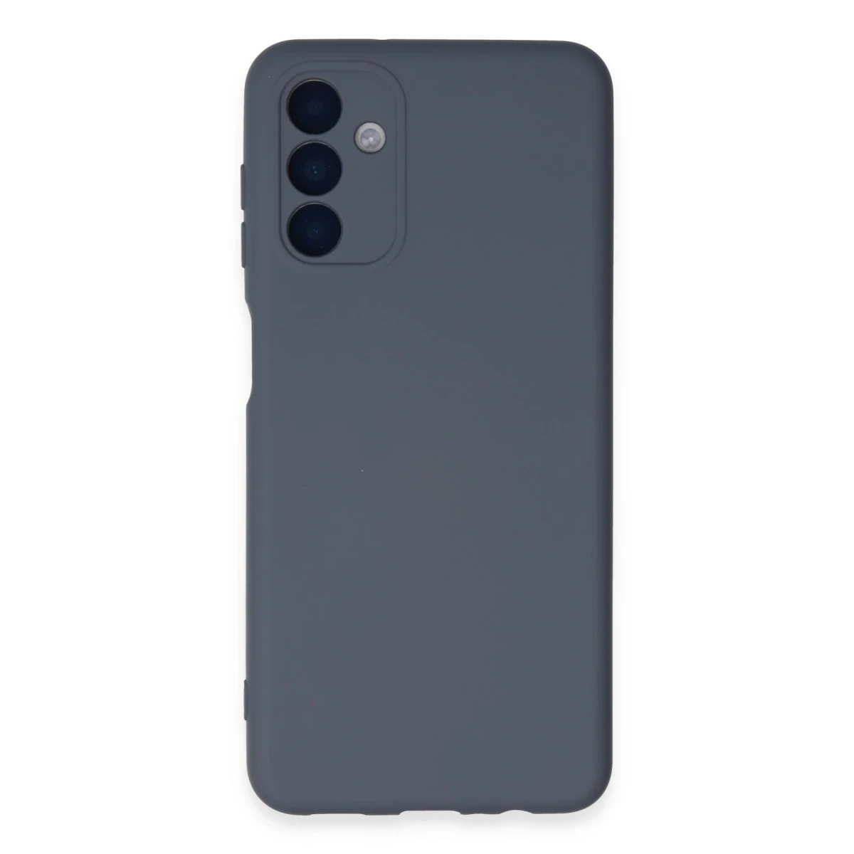 Newface Samsung Galaxy A24 4G Kılıf Nano içi Kadife Silikon - Gri